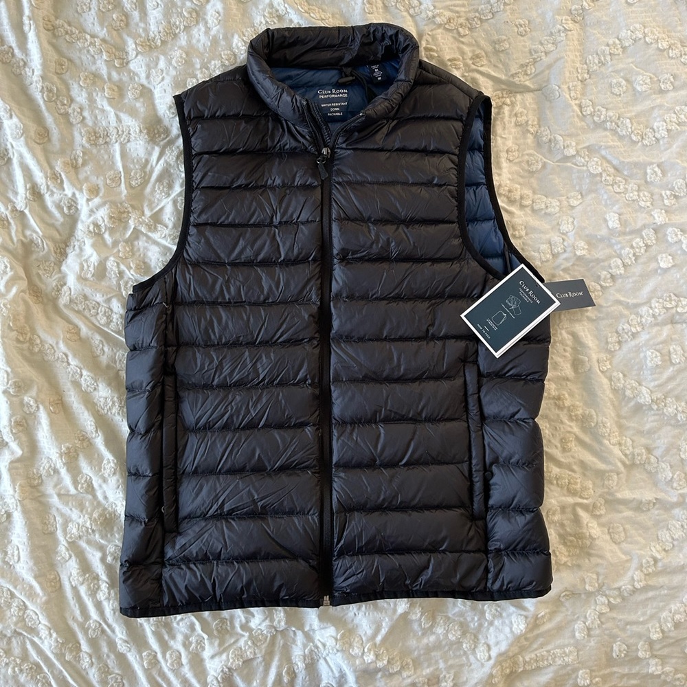 Club Room Men’s down vest
